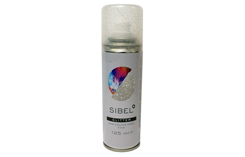 Glitterspray, sølv 20% ved kjøp av 6 i samme farge