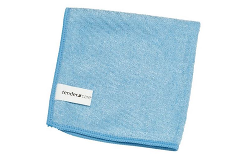 Mikrofiberklut Tendercare 1stk.32x32cm blå. 