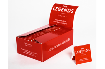 The Legends blodstillende fyrstikk pr boks a 50 stk.