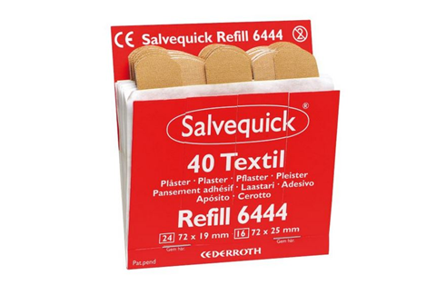 Plaster tekstil 6444 refill. (1 pk av 40stk.) 