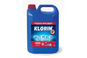 Desinfeksjon Klorin 5L Klorin