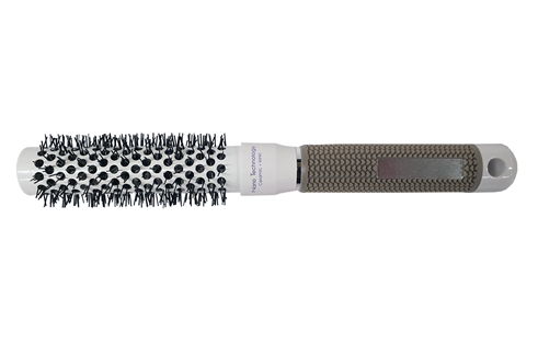 Børste rund Ø2,5 cm keramisk/ionisk