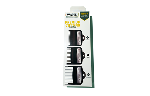 Klippesko Wahl universalsett 3pk 1,5–3–4,5 mm