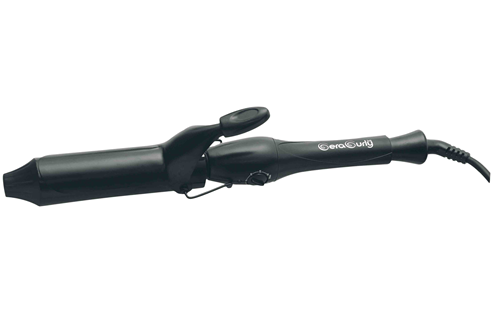 Krølltang keramisk 38mm sort, Ceramic Curlstyler
