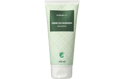 Hånd og hudkrem med parfyme 200ml. Tendercare