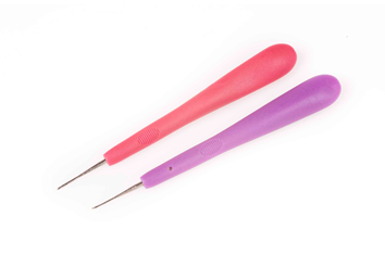Heklenåler 2-pk str 0,75 og 1,0 mm.