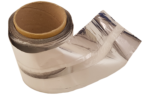 Aluminiumsfolie transp. stripe