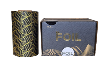 Gold Glam Alu folie rull 12my 12cm 50m