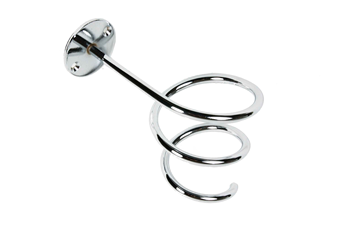 Holder til føner vegg, spiral
