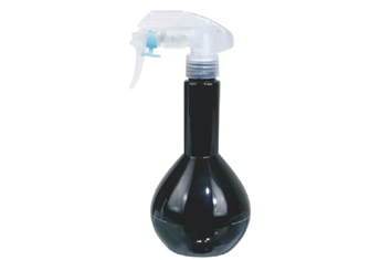 Dusjflaske 290ml Slim sort
