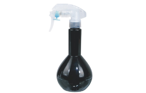 Dusjflaske 290ml Slim sort
