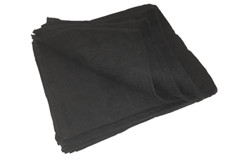 Håndkle fargeekte 35x82cm., sort 12pk -15% ved kjøp av 10pk