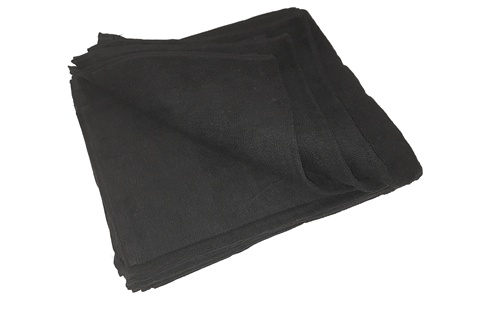 Håndkle fargeekte 35x82cm., sort 12pk -15% ved kjøp av 10pk