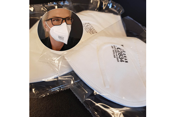 Munnbind M1 FFP2, 2PK