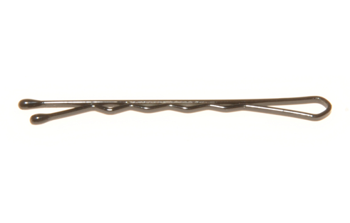 Hårspenner Bob sorte 60pk 48mm