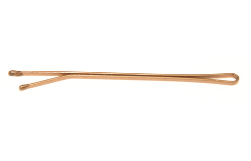 Hårspenner Jumbo bronse 100pk