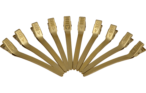 Elhair Vic klype gull 8,5cm 10pk