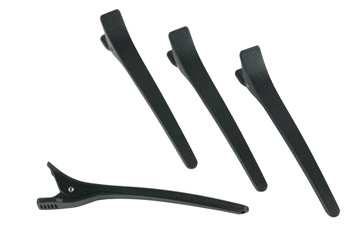 Klips sort m/riller 10pk