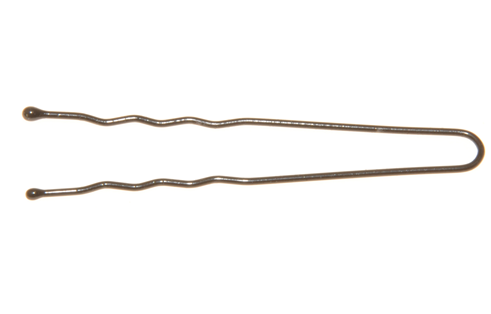 Hårspenne U Pin 53mm, sort 120pk*