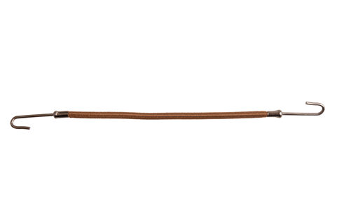Strikk med krok brun 12pk 12cm