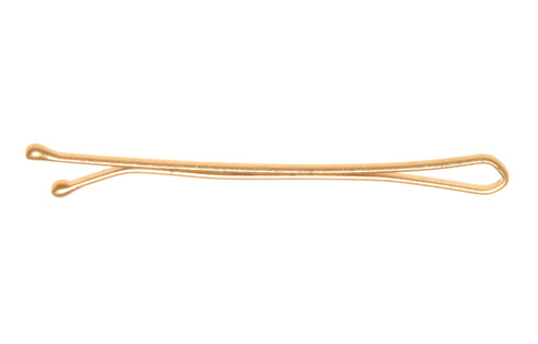 Hårspenne Bob blond 5 cm, rett 120 pk.