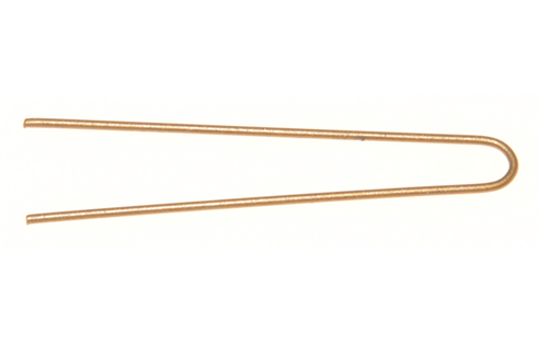 Hårspenne U Pin rett 53mm, blond 120pk