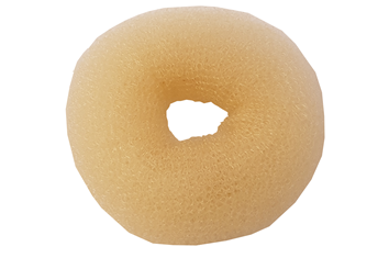 Hair Bun rund blond, 8gr.