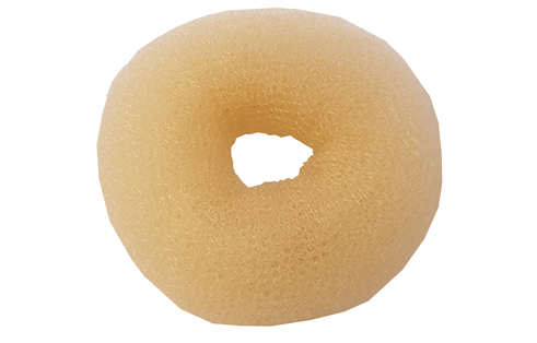 Hair Bun rund blond, 8gr.