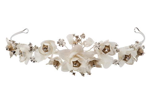 Hårsmykke diadem blomsterkrans