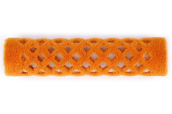 Hårrull velour orange 13mm 12pk.