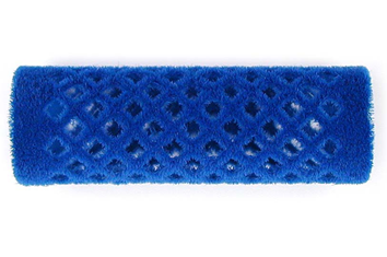 Hårrull velour blå 21mm 12pk.