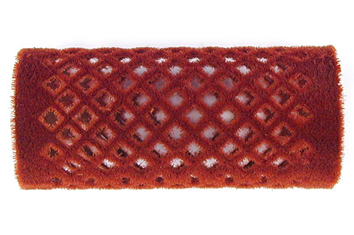 Hårrull velour brun 28mm 12pk.
