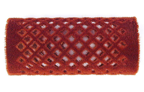 Hårrull velour brun 28mm 12pk.
