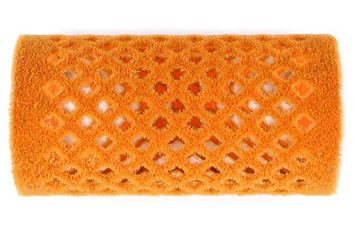 Hårrull velour 32mm orange 12pk.