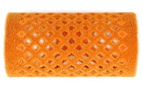 Hårrull velour 32mm orange 12pk.