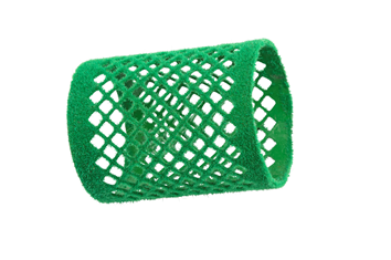 Hårrull velour Ø50, grønn 12pk.