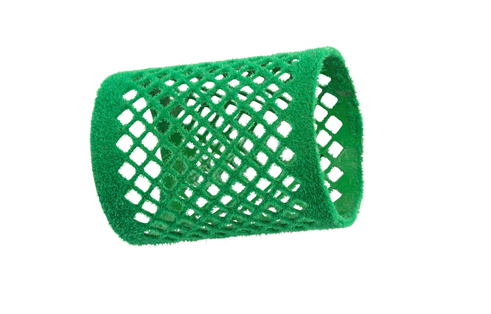 Hårrull velour Ø50, grønn 12pk.