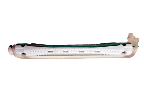 Perm spole hvit/grønn 6mm, 12pk. lang Comair