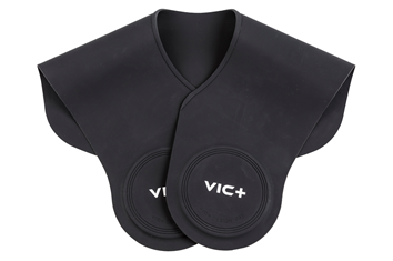 Klippekrave silikon VIC+, sort
