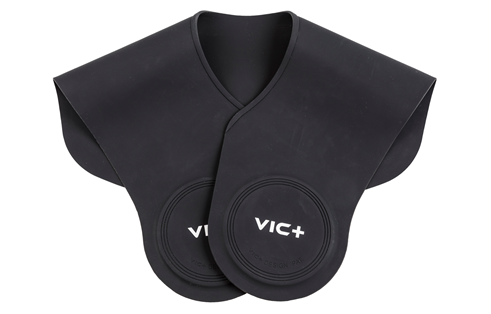 Klippekrave silikon VIC+, sort