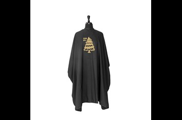 Klippekappe God Jul sort m/ gull logo