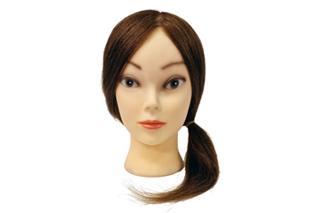 Øvelseshode Mona dame brun, 25cm.