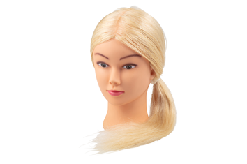 Øvelseshode Amy dame lys blond, 40-45cm.