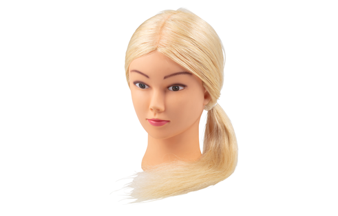 Øvelseshode Amy dame lys blond, 40-45cm.