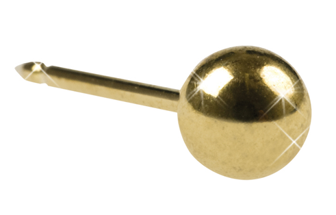 Inverness 11C Ball 4mm gullbelagt, par