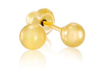 Inverness 12C Ball 5mm gullbelagt, par