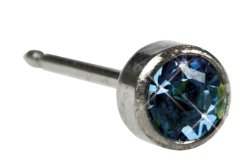 Inverness 18E Aqua Bezel allergivennlig titan, par