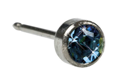 Inverness 18E Aqua Bezel allergivennlig titan, par