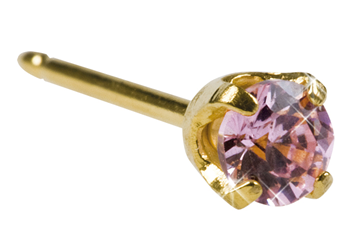 Inverness 65E Tiffany Pink Ice CZ gull, par
