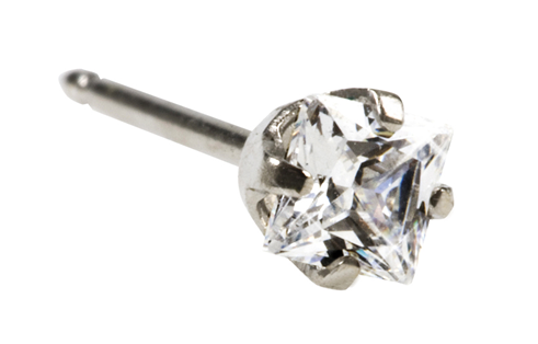 Inverness 112C Square CZ palladium, par